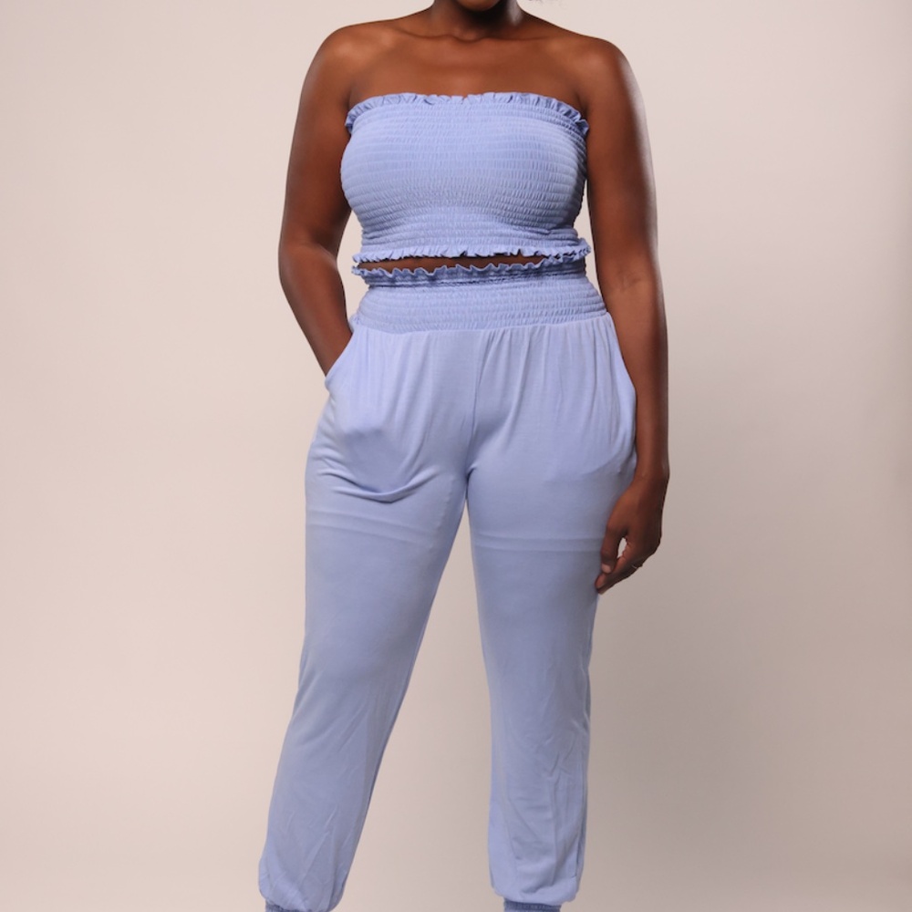 2 PC Blue Tube Set